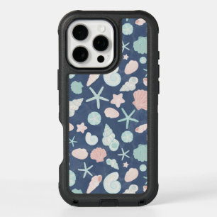 seashells pattern iPhone 16 pro max case