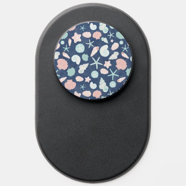 seashells pattern PopSocket (Popsocket)