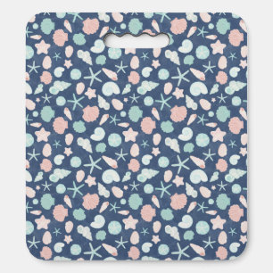 seashells pattern seat cushion