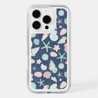 seashells pattern iPhone 16 pro case
