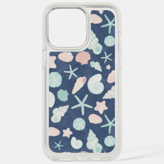 seashells pattern iPhone 15 pro max case