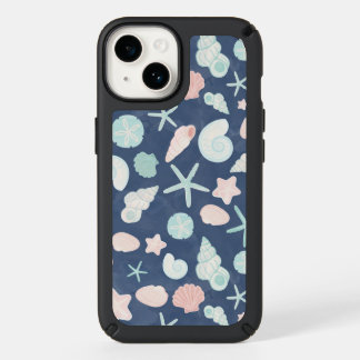 seashells pattern speck iPhone 14 case