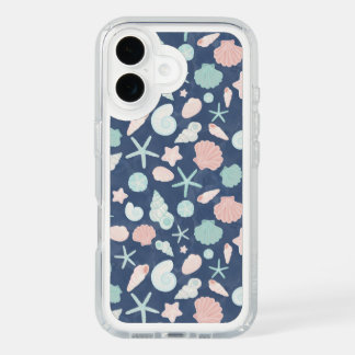 seashells pattern iPhone 16 case
