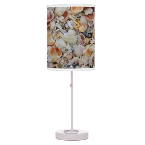 Seashells Pattern Table Lamp