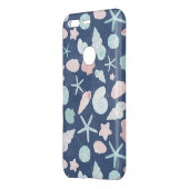 seashells pattern uncommon google pixel case (Back/Left)
