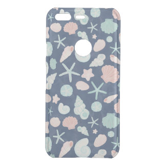 seashells pattern uncommon google pixel case