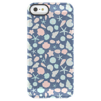seashells pattern permafrost iPhone SE/5/5s case