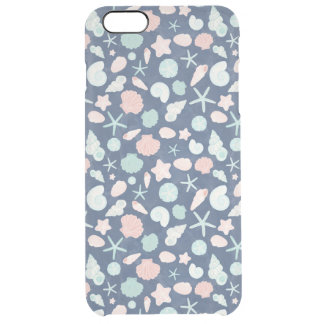 seashells pattern clear iPhone 6 plus case