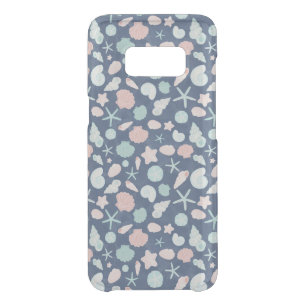 seashells pattern uncommon samsung galaxy s8 case