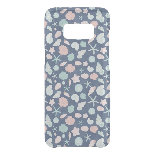 seashells pattern uncommon samsung galaxy case (Back)
