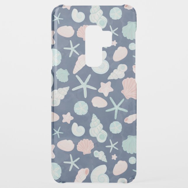 seashells pattern uncommon samsung galaxy case (Back)