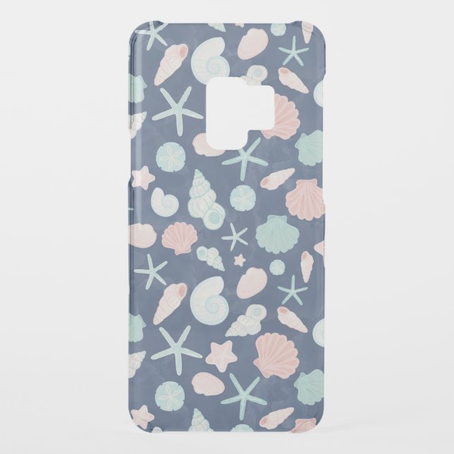 seashells pattern uncommon samsung galaxy case (Back)