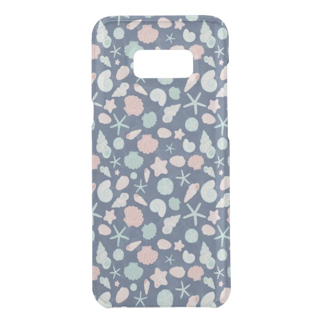 seashells pattern uncommon samsung galaxy case (Back)
