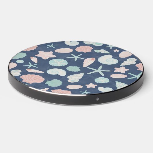 seashells pattern wireless charger (Front 2)