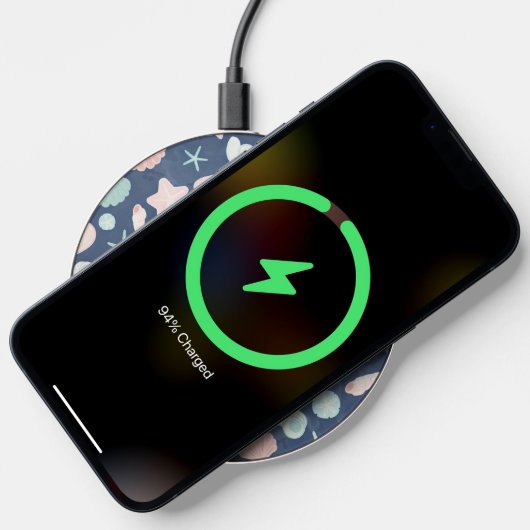 seashells pattern wireless charger (Phone)