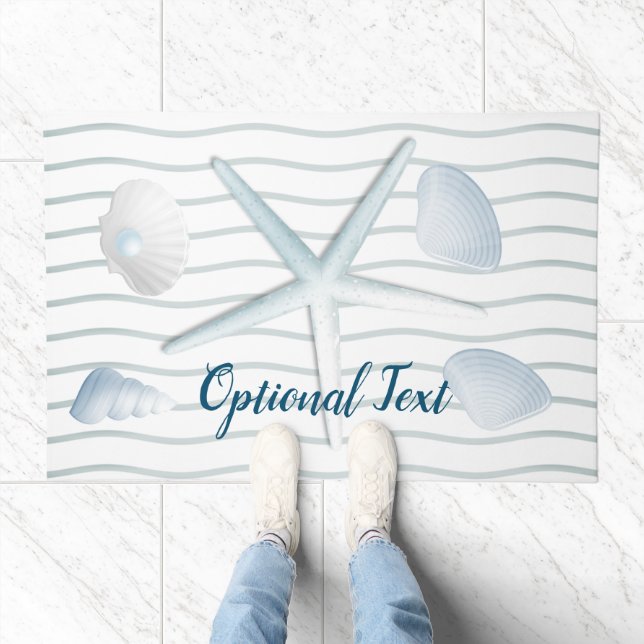 Seashells & Pearls Doormat (Indoor)