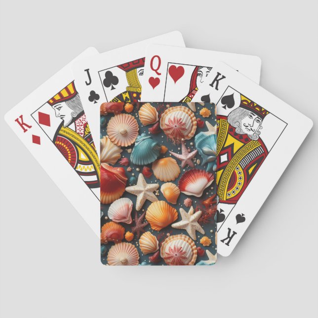 Seashells Poker Cards (Back)