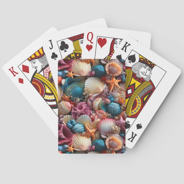 Seashells Poker Cards (Back)