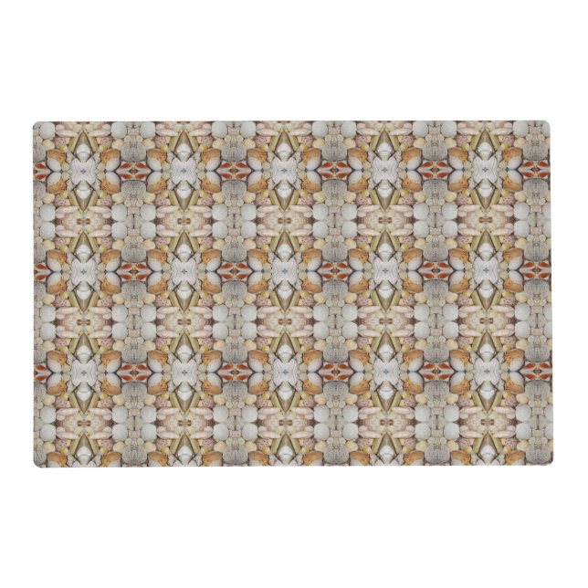 Seashells Reversible Laminated Placemat (Back)