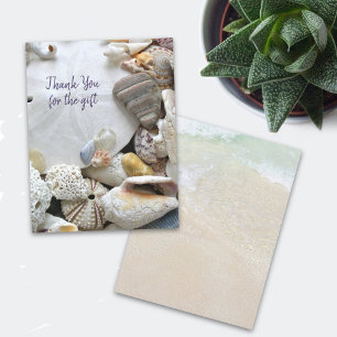 Seashells Sand Dollar Flat All Occasion Blank Announcement