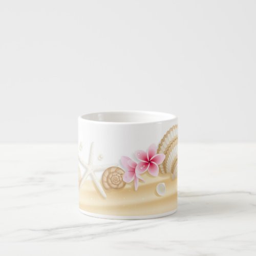 Seashells  Starfish Espresso Cup