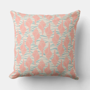 Seashells Throw Pillow