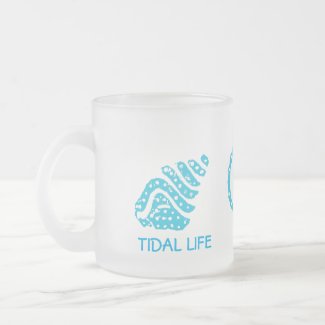 Seashells Tidal Life Frosted Mug