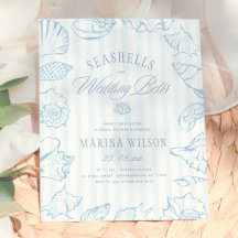 Seashells & Wedding Bells Budget Bridal Shower