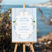Seashells & Wedding bells Coastal Bridal Shower