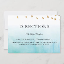Seashore - Directions