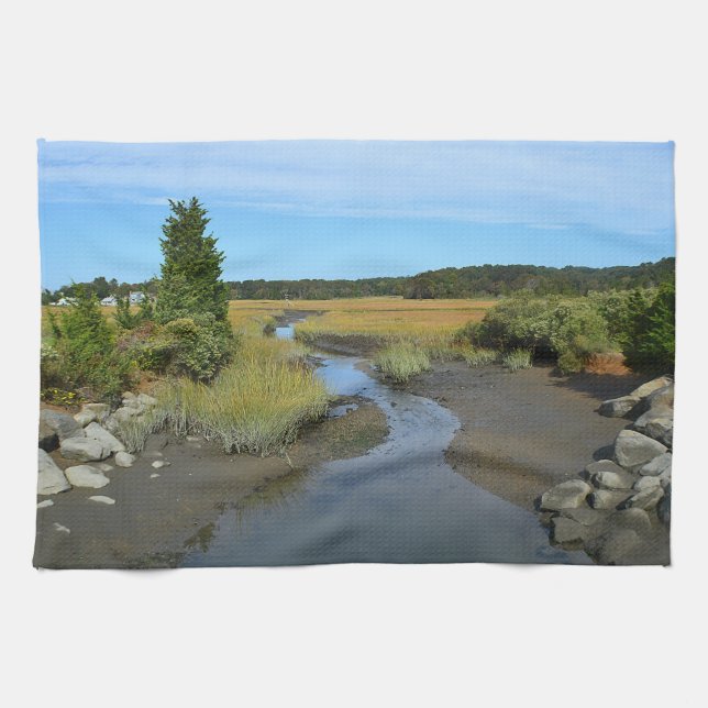 Seashore Kitchen Towel (Horizontal)