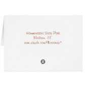 Seashore Marsh Notecard (Back Horizontal)