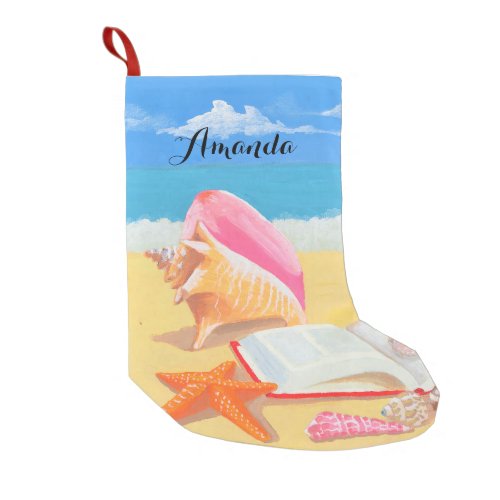 Seashore Personalized Stocking