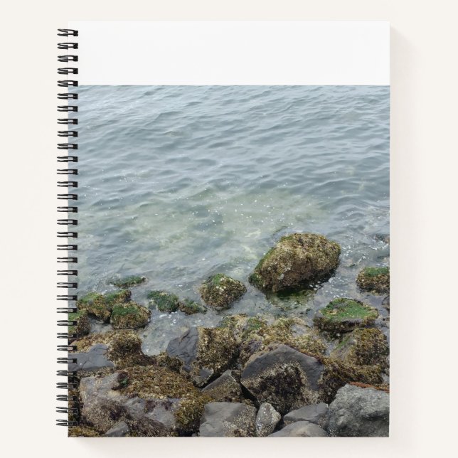 seashore rocks notebook (Front)