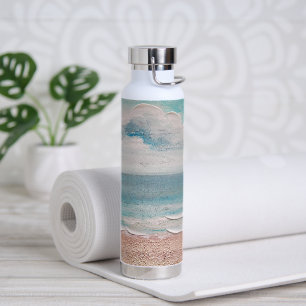 Seashore Sand Texture Water Bottle