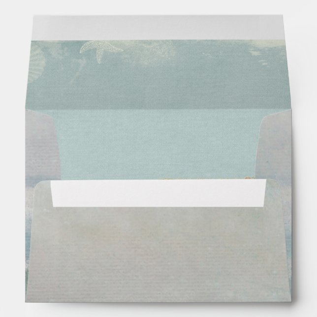 Seashore Starfish Envelope (Back (Bottom))