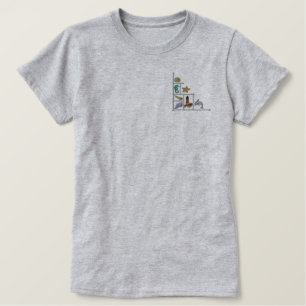 Seashore treasures embroidered shirt