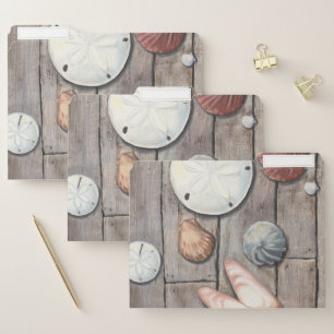 Seashore Treasures File Folder