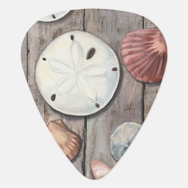Seashore Treasures Guitar Pick (Front)