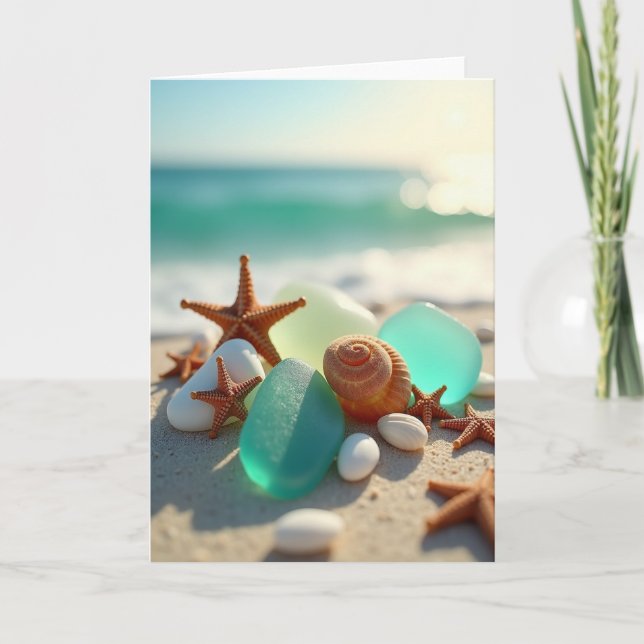 Seashore Treasures Mothers Day Card (Front)