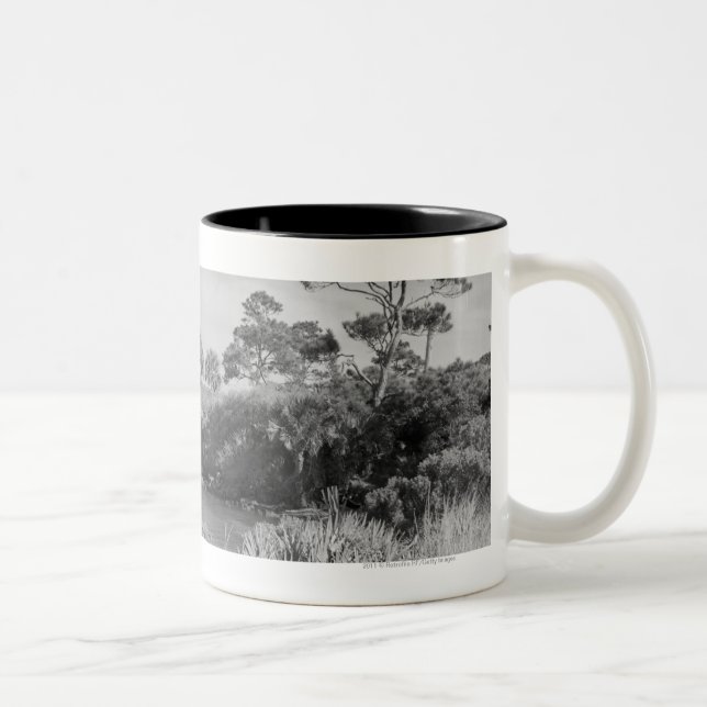 Seashore Two-Tone Coffee Mug (Right)