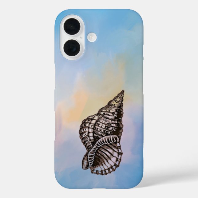 Seashore Vibes with Seashell  Case-Mate iPhone Case (Back)