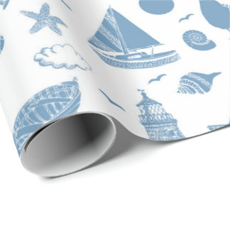 Seashore Wrapping Paper