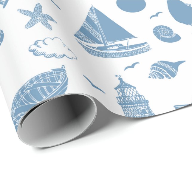 Seashore Wrapping Paper (Roll Corner)