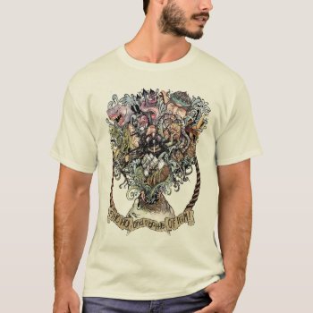 Seasick (v2) T-shirt by BenFellowes at Zazzle