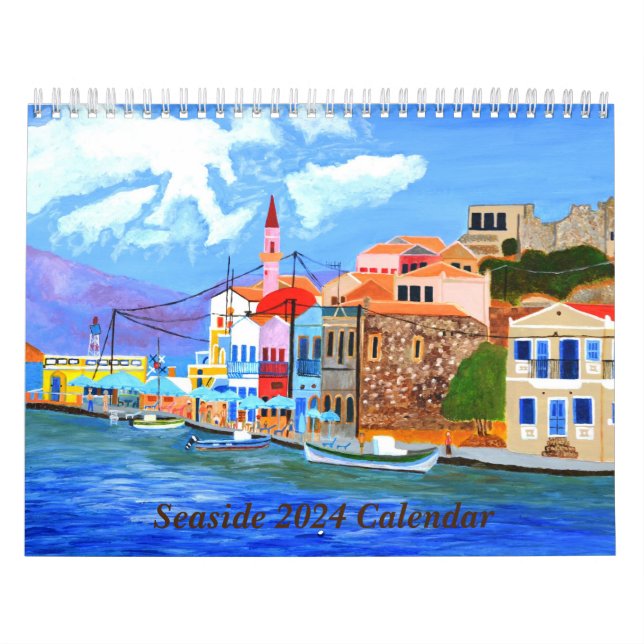 Seaside 2024 Calendar  (Cover)