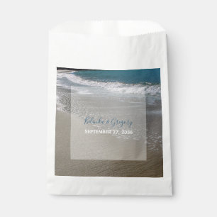 Seaside Beach & Sand Wedding  Favor Bag