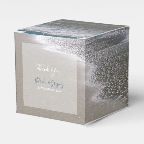 Seaside Beach  Sand Wedding  Favor Boxes