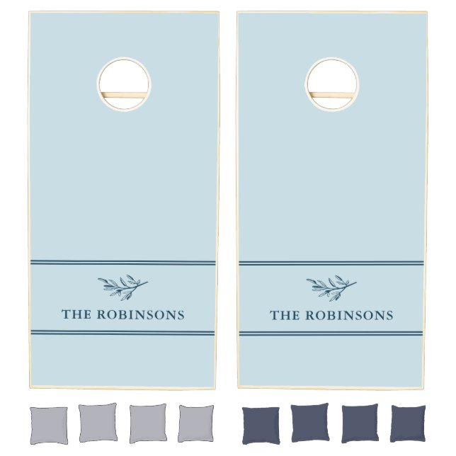 Seaside Bean Bag Toss Light Blue  Cornhole Set (Set)