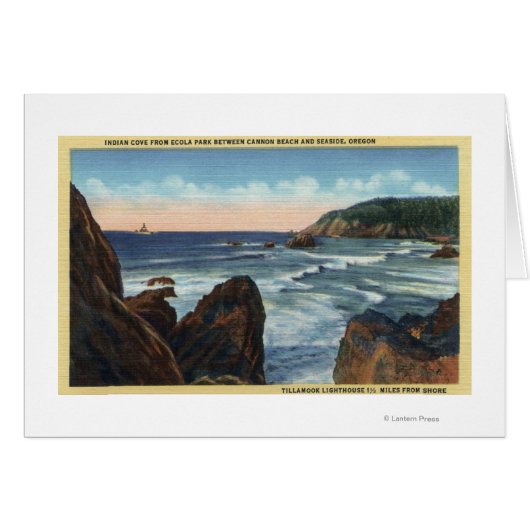 Seaside & Cannon Beach, Oregon Cards (Front Horizontal)